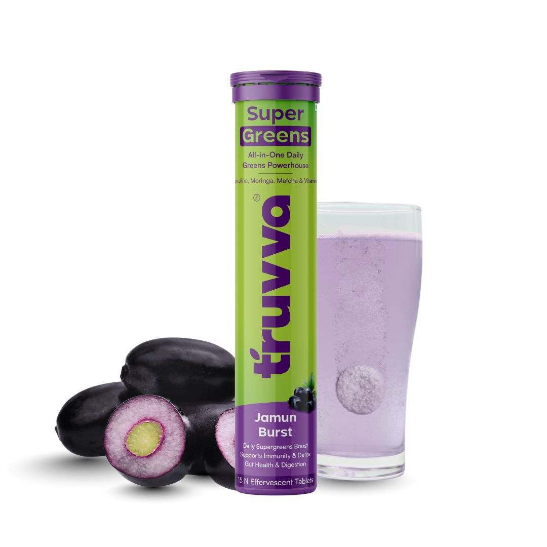 TRUVVA SUPER GREENS   |   Jamun Burst