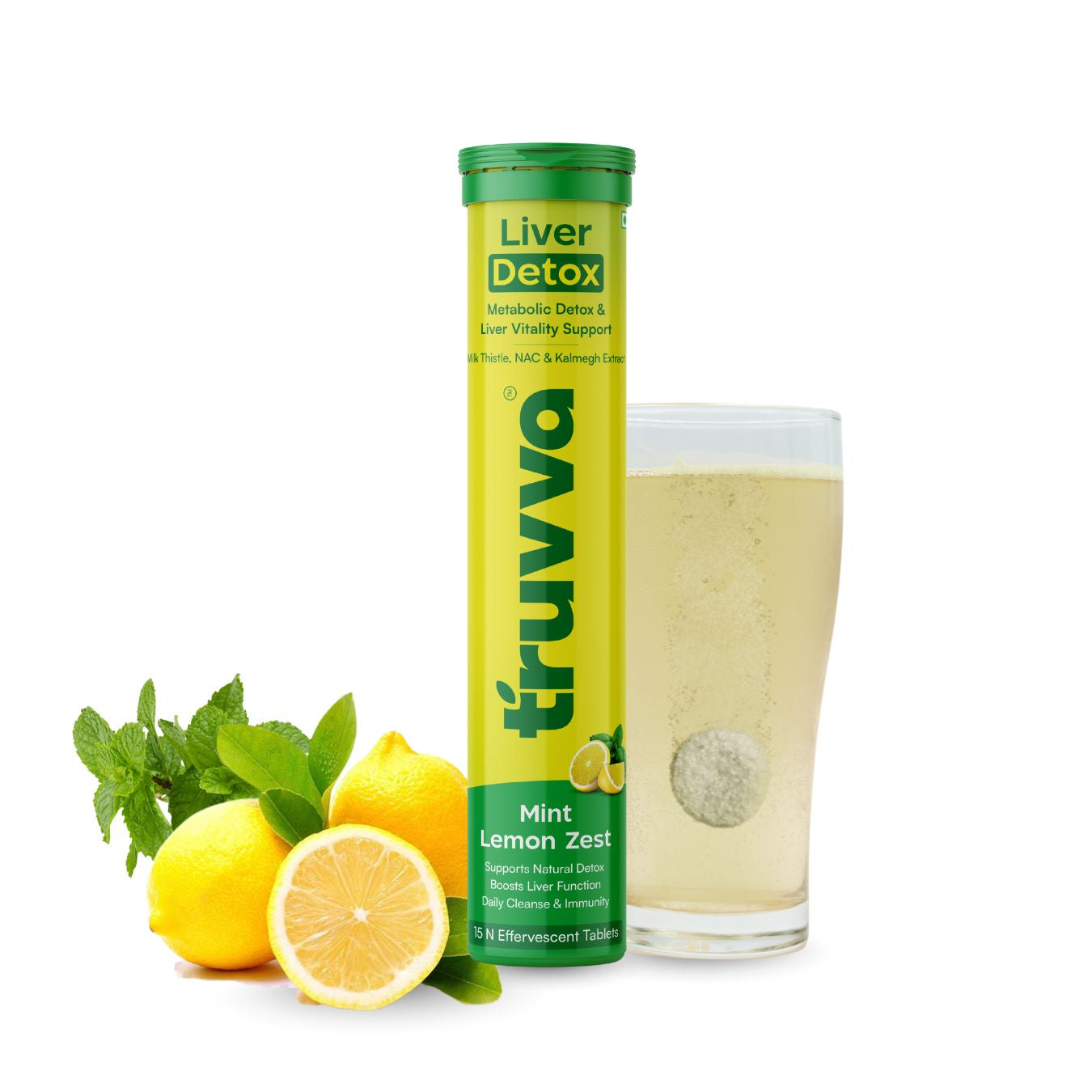 TRUVVA LIVER DETOX |  Mint Lemon Zest