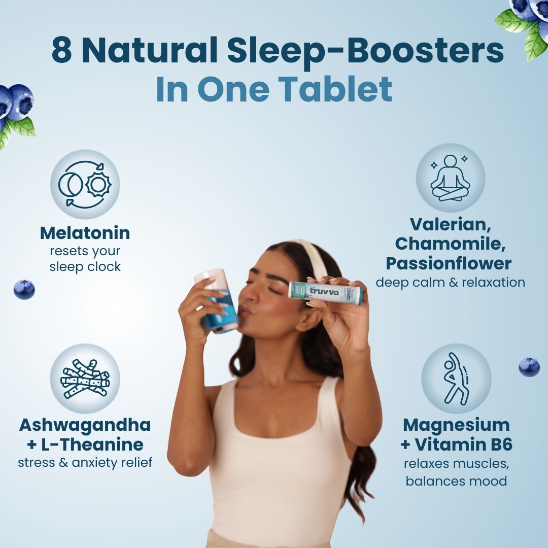 TRUVVA SLEEP RESTORE | Blueberry Lavender