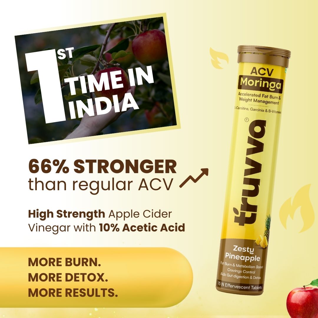 TRUVVA ACV MORINGA  |  Zesty Pineapple