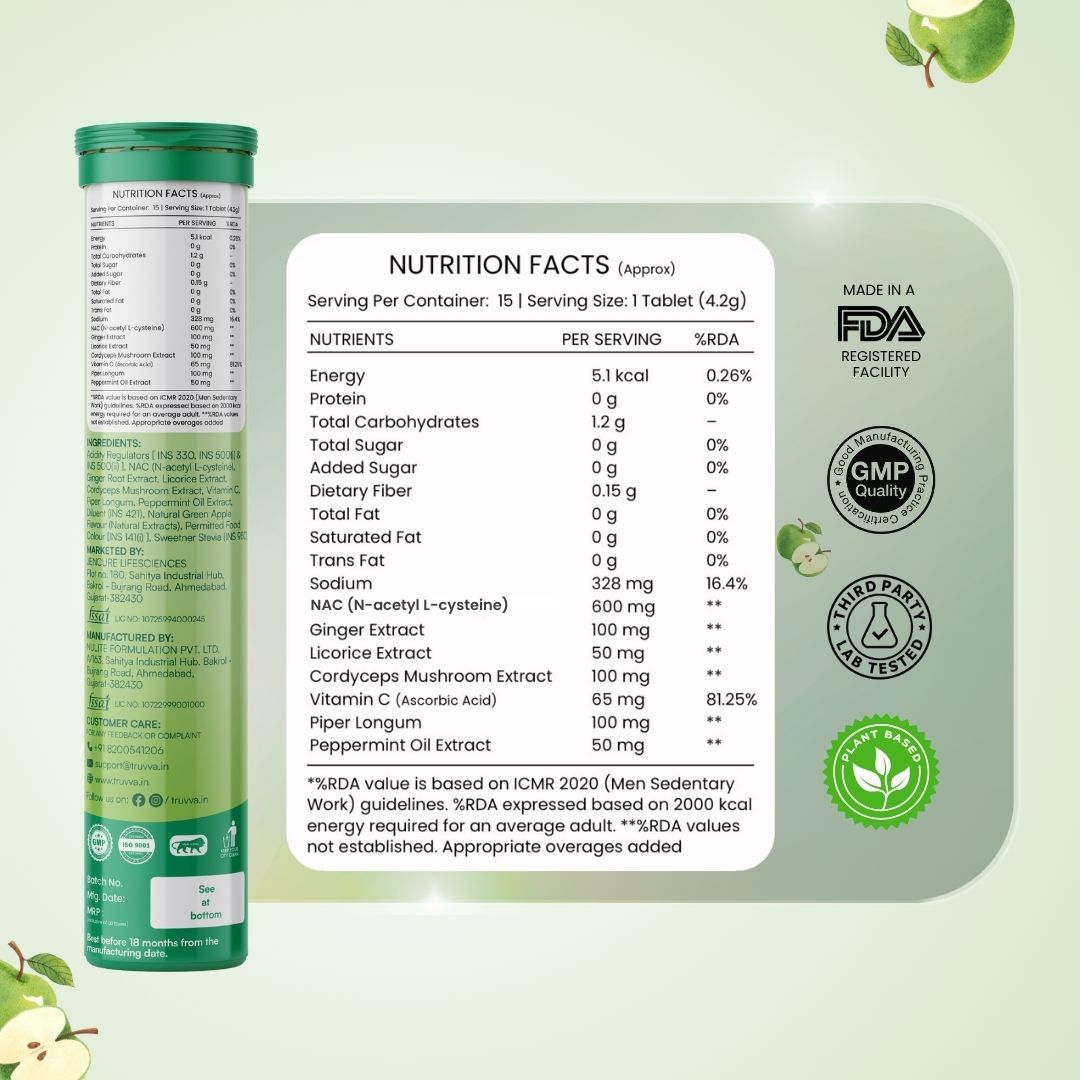 TRUVVA LUNG DETOX  |  Apple Breeze